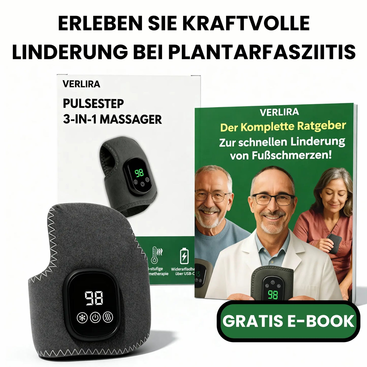 PulseStep™ 3-in-1 Massager